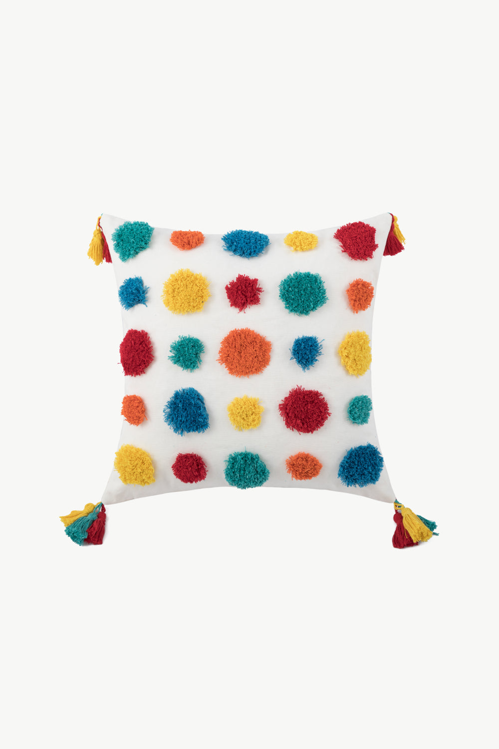 Multicolored Decorative Throw Pillow Case