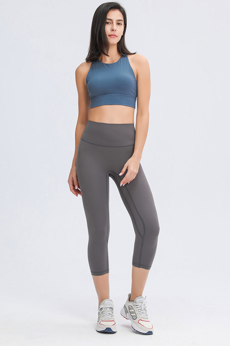 Seamless Front Active Capris