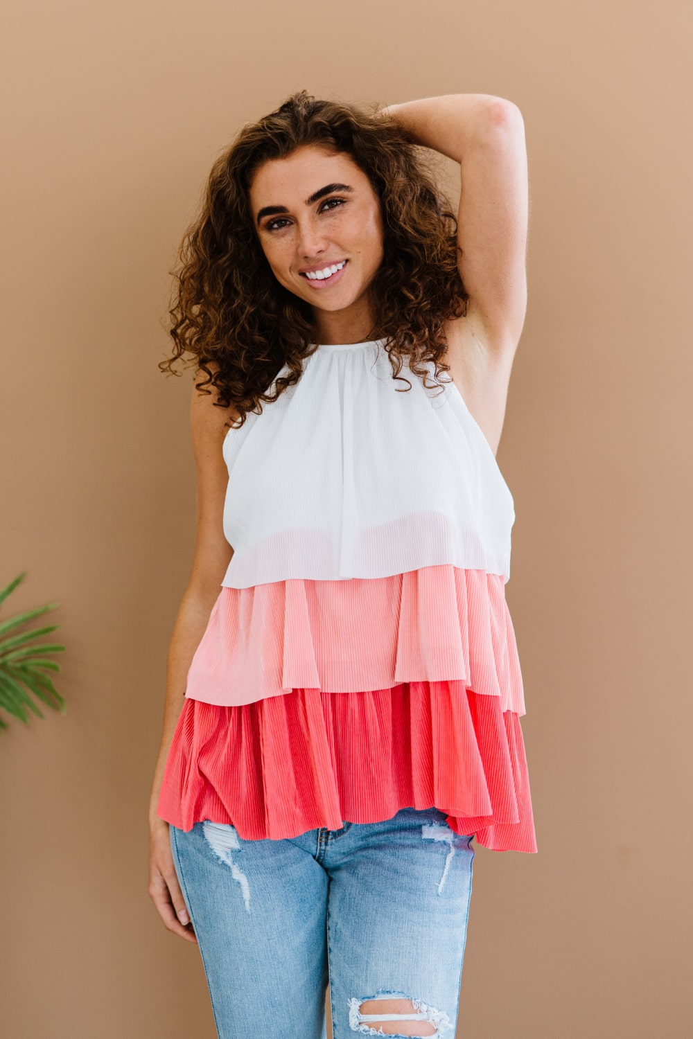 Hailey & Co Be The Good Full Size Run Layered Cami