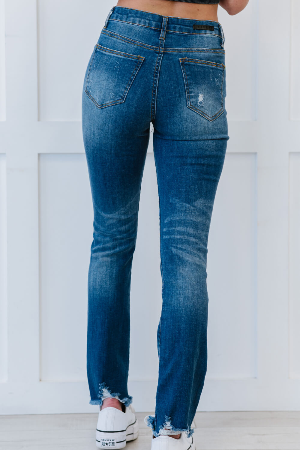 RISEN Traveler Full Size Run High-Waisted Straight Jeans